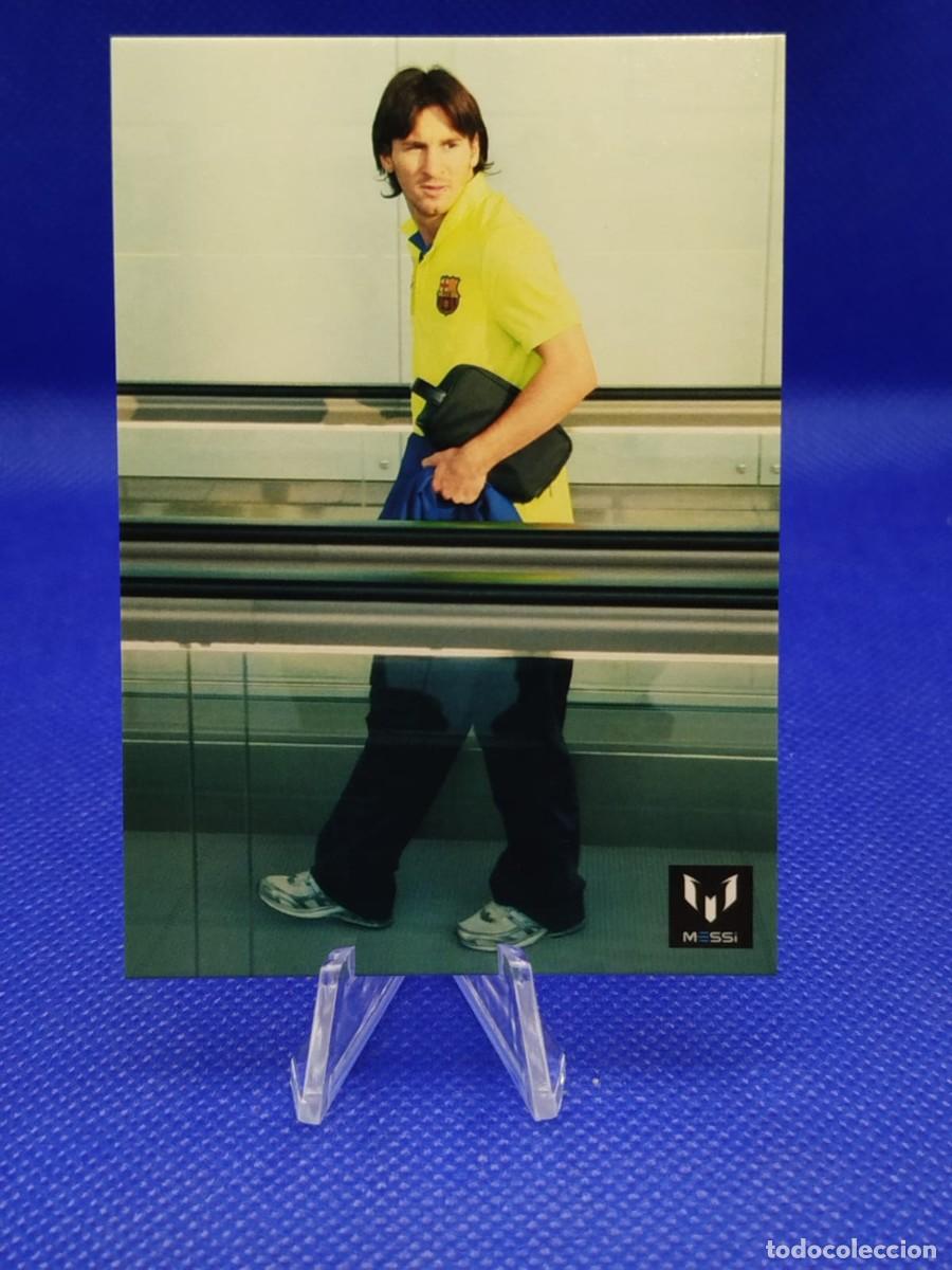 Cromos de F&uacute;tbol: #57 LIONEL MESSI 2013 ICONS OFFICIAL MESSI CARD COLECTION FC BARCELONA