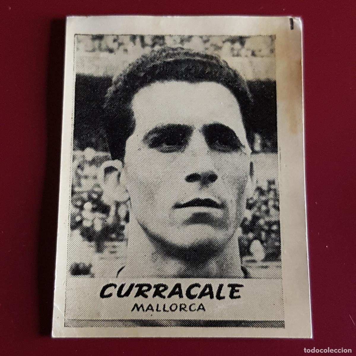 Figurine di Calcio: JORNADA DEPORTIVA - FUTBOLISTAS - 1960 1961 - 60 61 - MALLORCA - CURRACALE - NUNCA PEGADO
