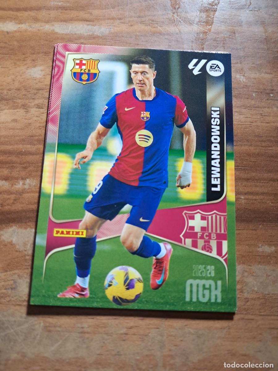 Cromos de F&uacute;tbol: CARD MEGACRACKS TEMPORADA 25/26: LEWANDOWSKI (FC BARCELONA), N&deg; 89