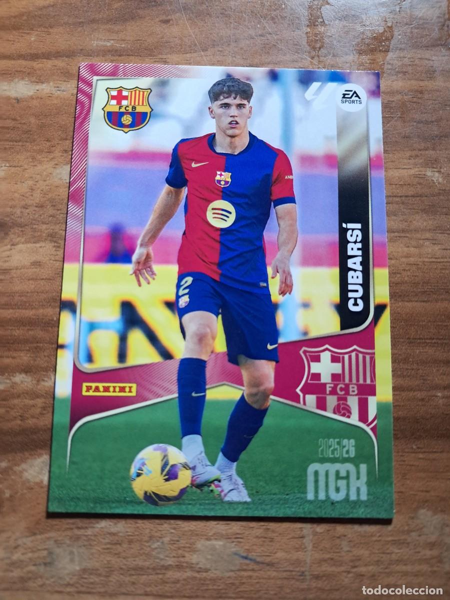 Cromos de F&uacute;tbol: CARD MEGACRACKS TEMPORADA 25/26: CUBARS&Iacute; (FC BARCELONA), N&deg; 77