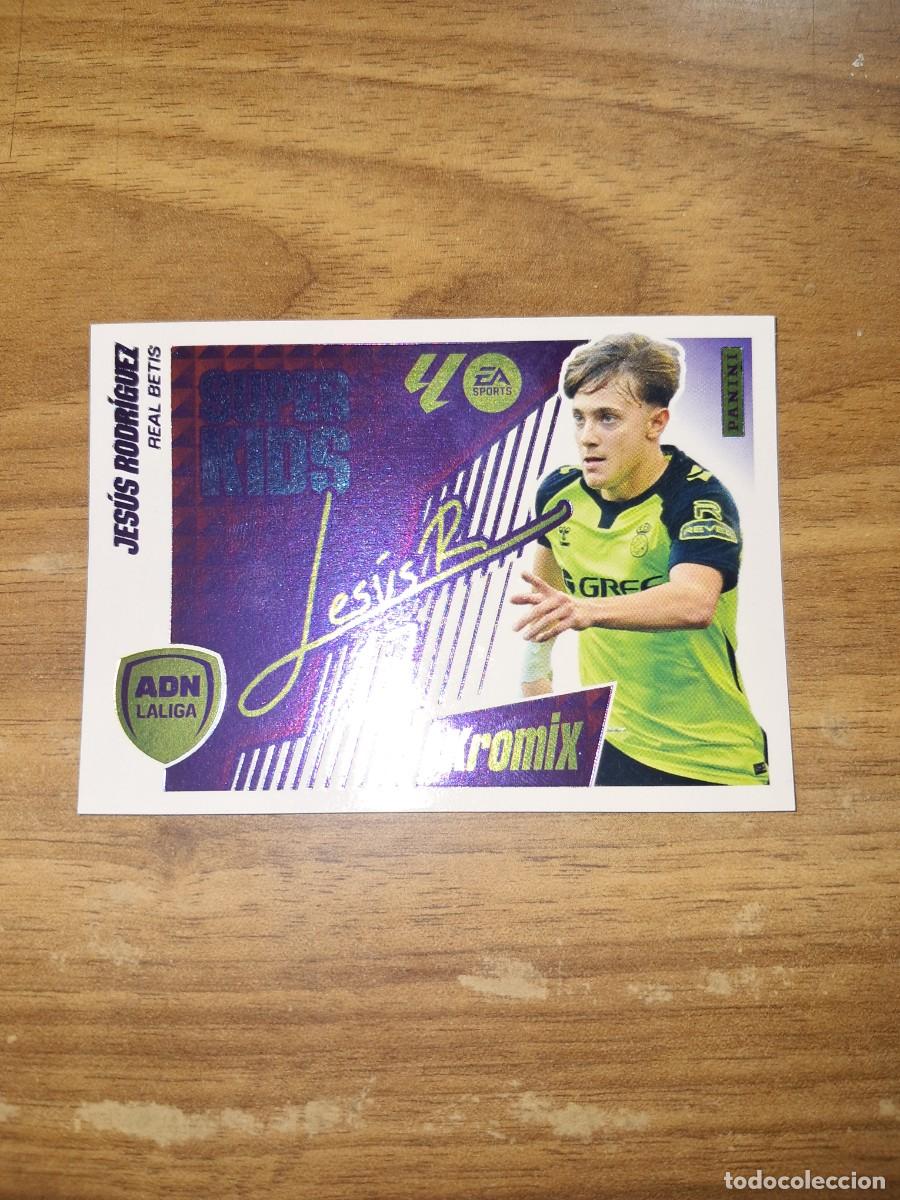 Cromos de F&uacute;tbol: CROMO COLECCIONES ESTE TEMPORADA 25/26: ADN LA LIGA SUPER KIDS KROMIX JES&Uacute;S RODR&Iacute;GUEZ, N&deg; K13