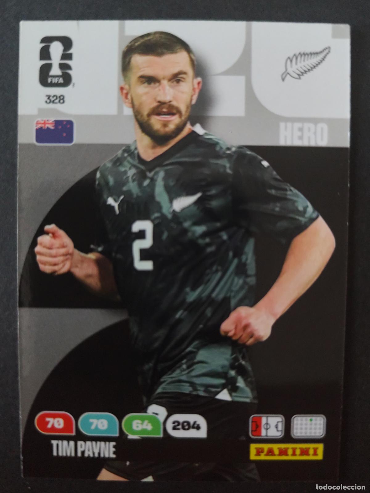 Cromos de F&uacute;tbol: 328 TIM PAYNE NUEVA ZELANDA ADRENALYN MUNDIAL FIFA WORLD CUP 2026 PANINI
