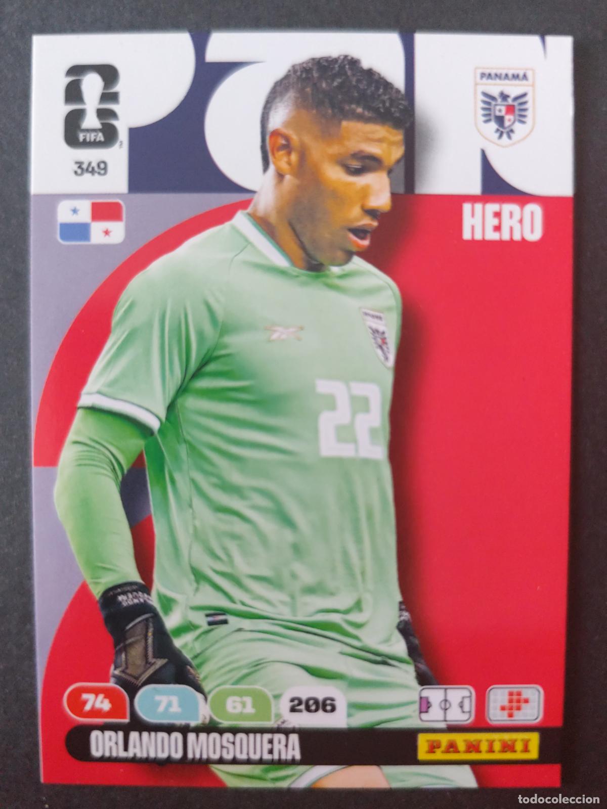 Figurine di Calcio: 349 ORLANDO MOSQUERA PANAM&Aacute; ADRENALYN MUNDIAL FIFA WORLD CUP 2026 PANINI