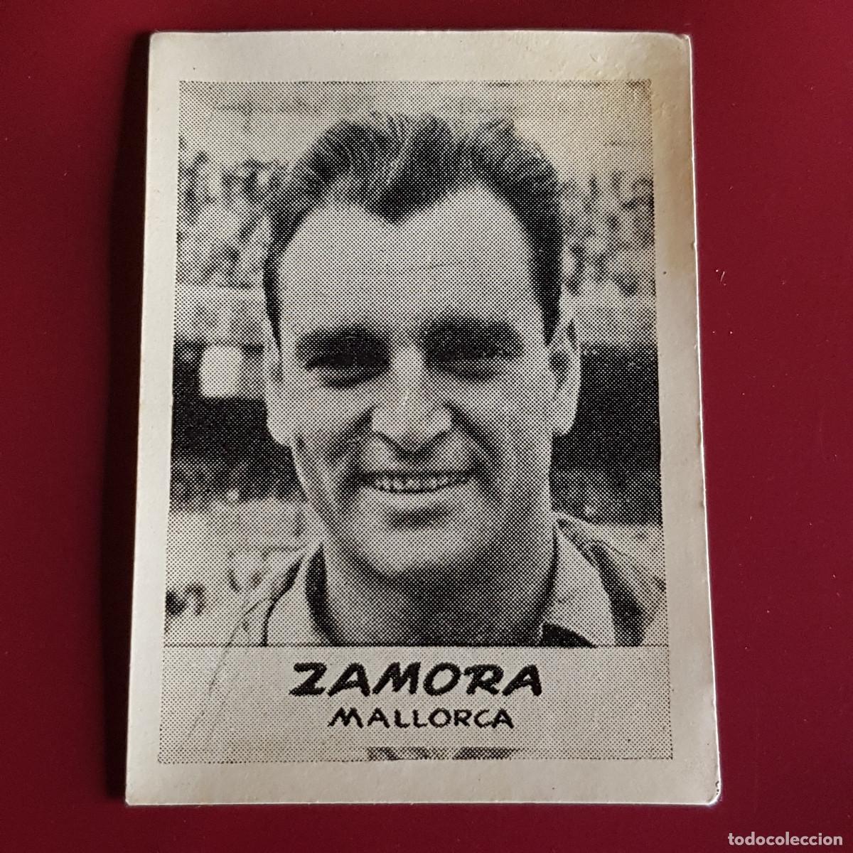 Figurine di Calcio: JORNADA DEPORTIVA - FUTBOLISTAS - 1960 1961 - 60 61 - MALLORCA - ZAMORA - NUNCA PEGADO