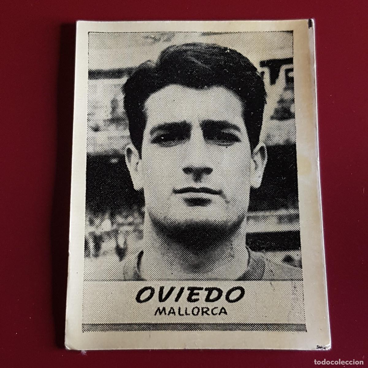 Figurine di Calcio: JORNADA DEPORTIVA - FUTBOLISTAS - 1960 1961 - 60 61 - MALLORCA - OVIEDO - NUNCA PEGADO