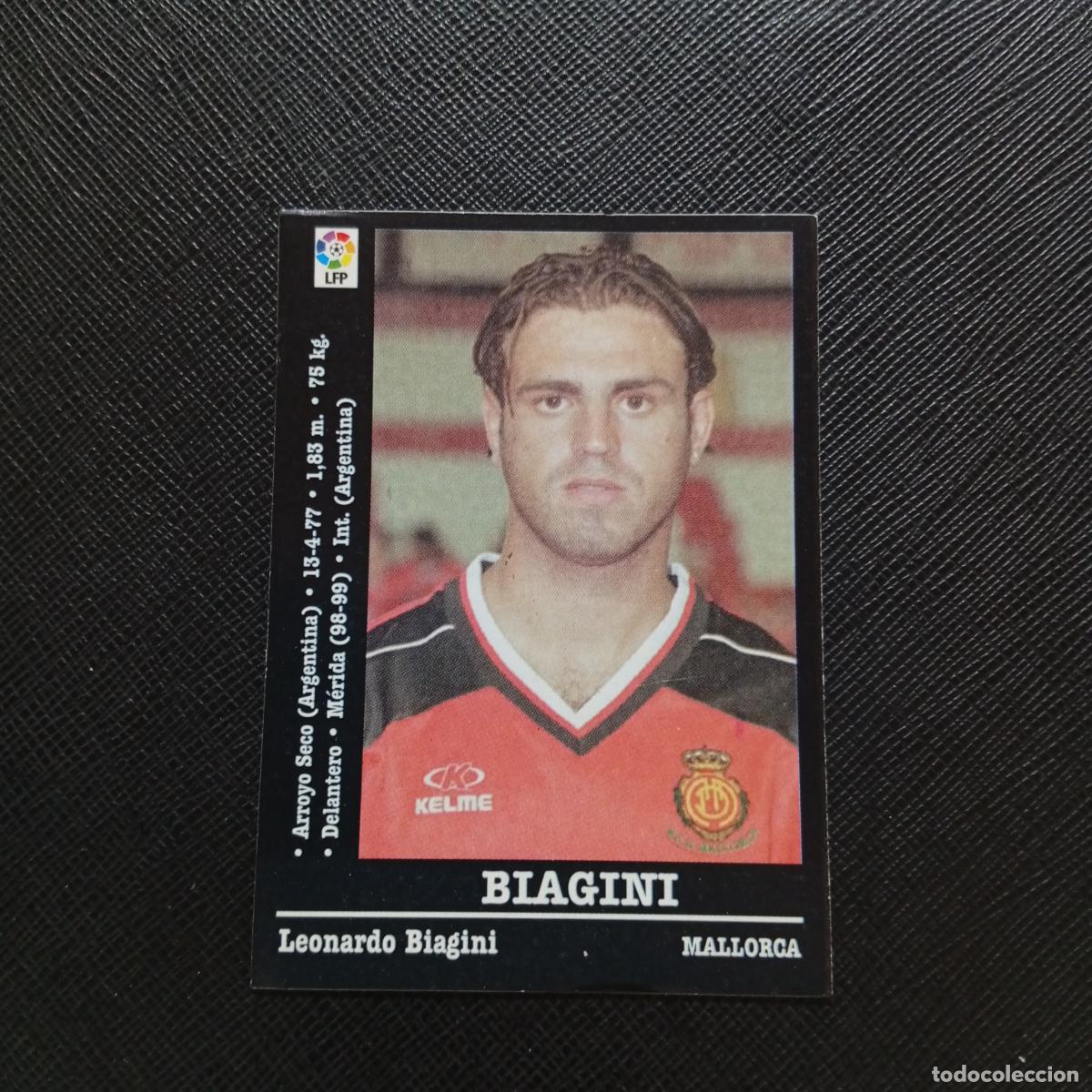 Cromos de F&uacute;tbol: 166 BIAGINI MALLORCA PANINI 2000 2001 CROMO FUTBOL 00 01 LIGA - SIN PEGAR - A165 PG514