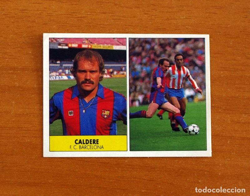 Cromos de F&uacute;tbol: F&uacute;tbol Club Barcelona - Calder&eacute; - Ediciones Festival 1987-1988, 87-88 - Nunca pegado