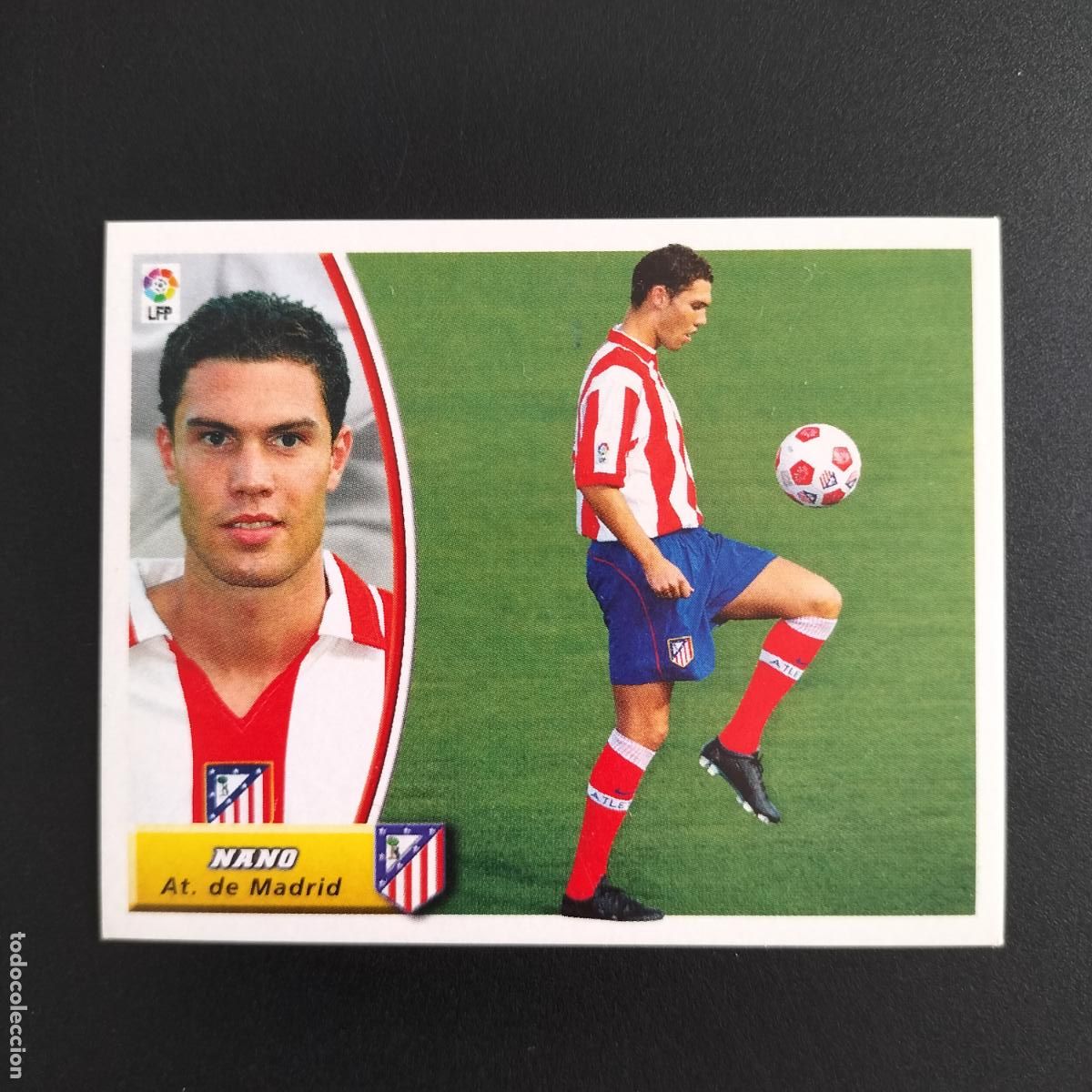 Cromos de F&uacute;tbol: CROMO FICHAJE 22 NANO AT. MADRID CROMOS ALBUM LIGA FUTBOL EDICIONES ESTE 2003-2004 03-04