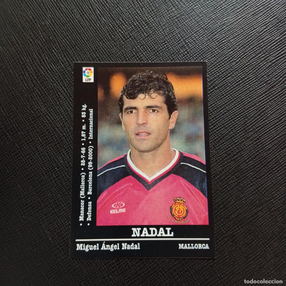 Cromos de F&uacute;tbol: 158 NADAL MALLORCA PANINI 2000 2001 CROMO FUTBOL 00 01 LIGA - SIN PEGAR - A165 PG532