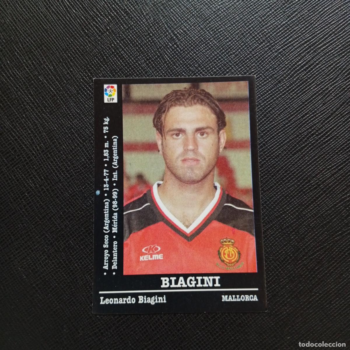 Cromos de F&uacute;tbol: 166 BIAGINI MALLORCA PANINI 2000 2001 CROMO FUTBOL 00 01 LIGA - SIN PEGAR - A165 PG532