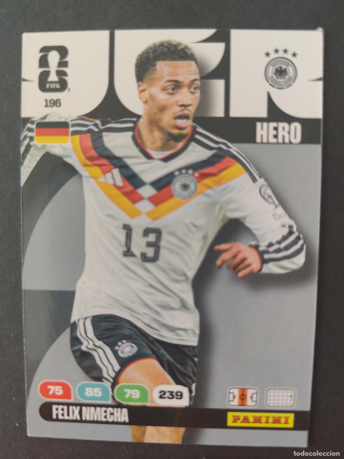 Cromos de F&uacute;tbol: 196 FELIX NMECHA ALEMANIA ADRENALYN MUNDIAL FIFA WORLD CUP 2026 PANINI