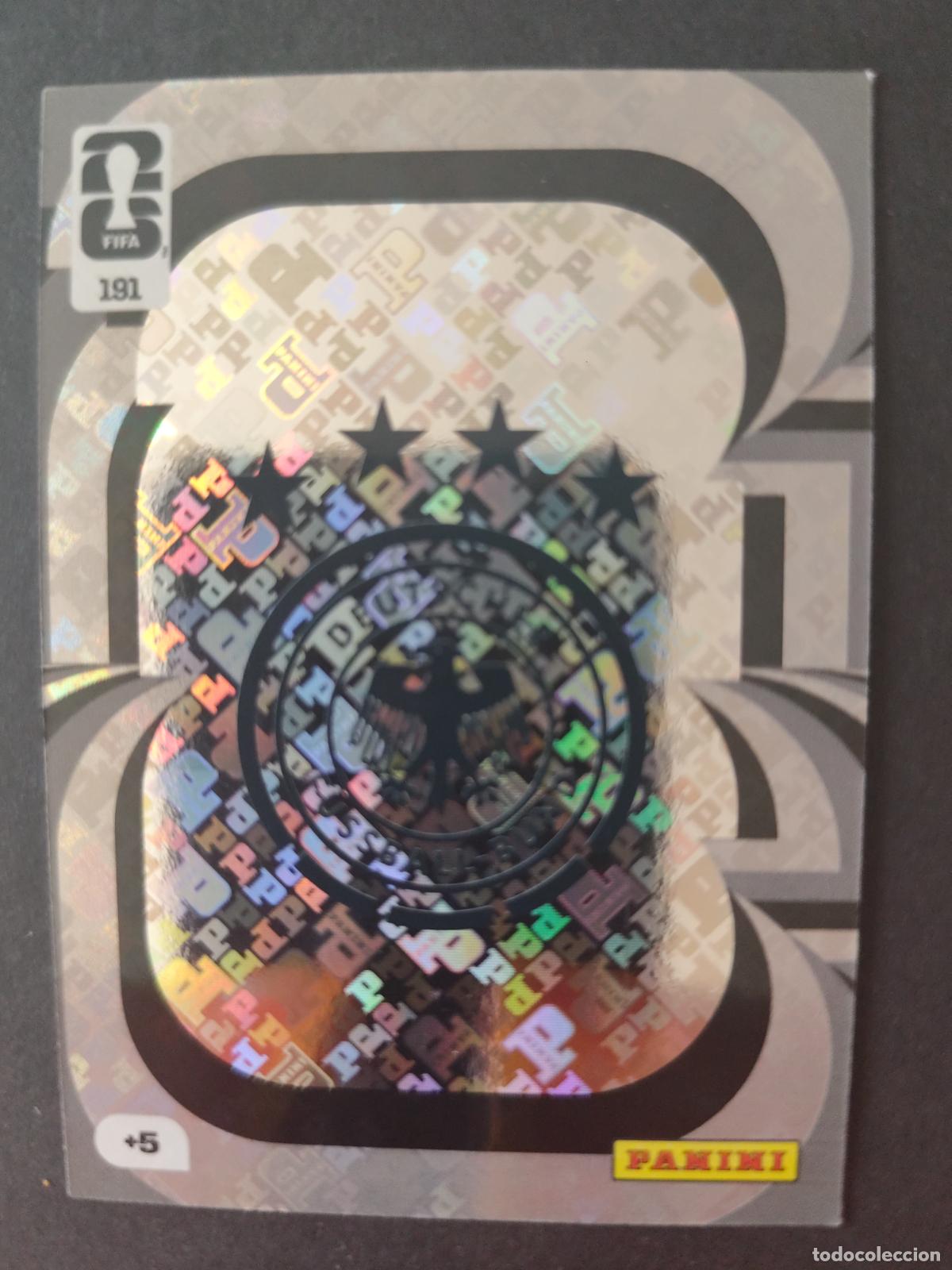 Cromos de F&uacute;tbol: 191 ESCUDO ALEMANIA ADRENALYN MUNDIAL FIFA WORLD CUP 2026 PANINI