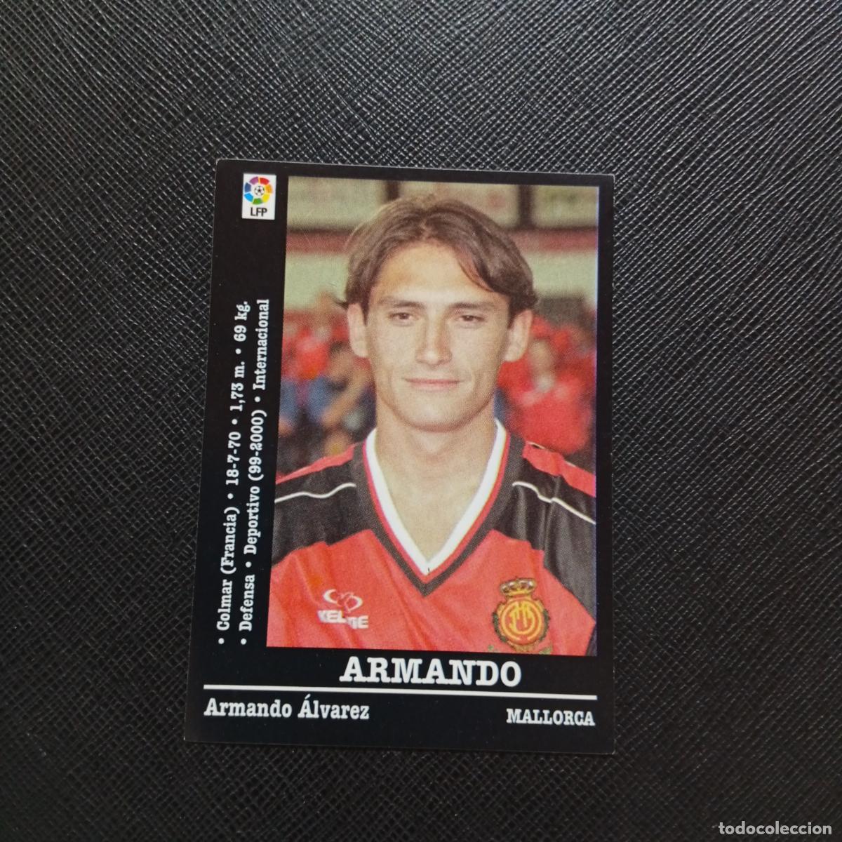 Cromos de F&uacute;tbol: 157 ARMANDO MALLORCA PANINI 2000 2001 CROMO FUTBOL 00 01 LIGA - SIN PEGAR - A165 PG532