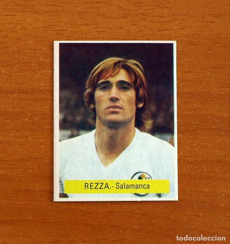 Cromos de F&uacute;tbol: Salamanca - Rezza - Editorial Fini MU 1975-1976, 75-76 - Nunca pegado