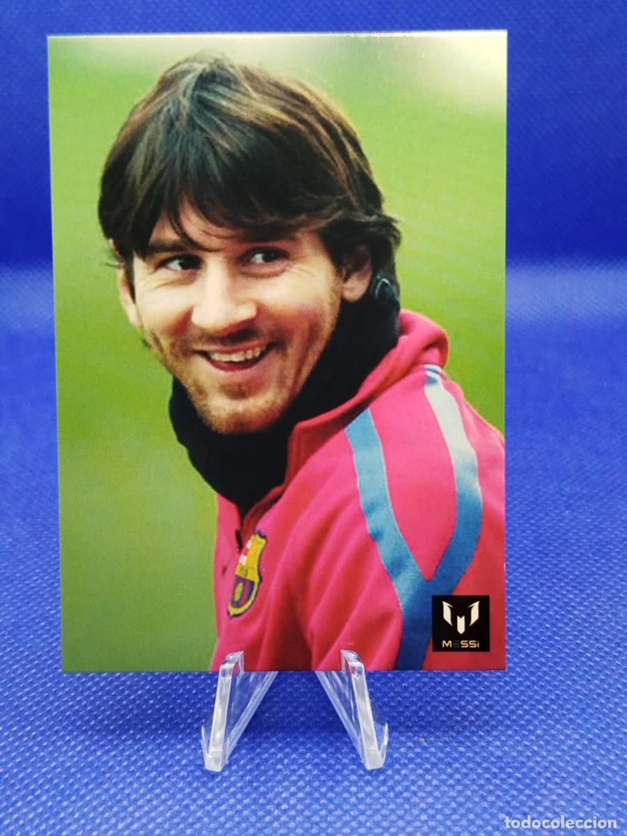 Cromos de F&uacute;tbol: #61 LIONEL MESSI 2013 ICONS OFFICIAL MESSI CARD COLECTION FC BARCELONA