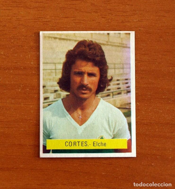 Cromos de F&uacute;tbol: Elche - Cort&eacute;s - Editorial Fini MU 1975-1976, 75-76 - Nunca pegado