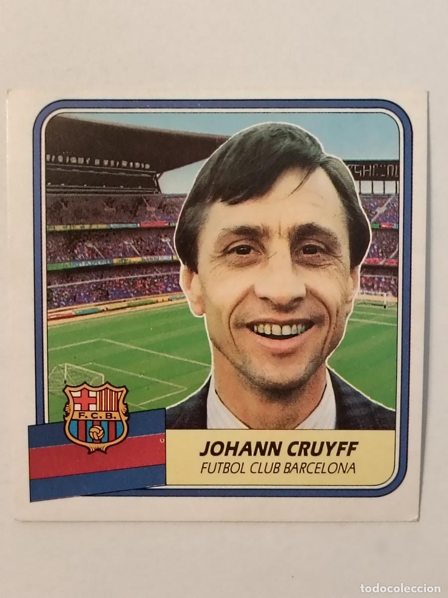 Cromos de F&uacute;tbol: JOHANN CRUYFF F.C BARCELONA LIGA 89/90 ESTE