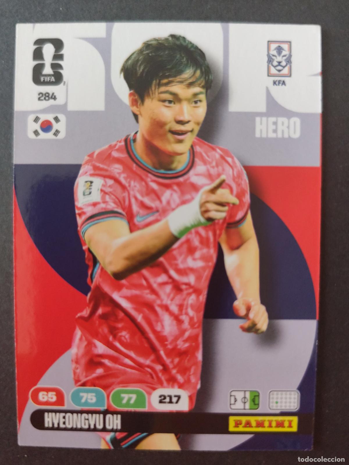 Football Stickers: 284 HYEON-GYU OH COREA DEL SUR ADRENALYN MUNDIAL FIFA WORLD CUP 2026 PANINI