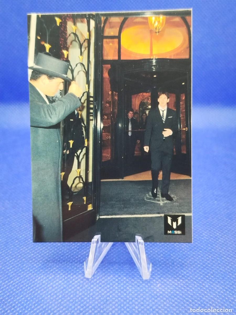 Football Stickers: #64 LIONEL MESSI 2013 ICONS OFFICIAL MESSI CARD COLECTION FC BARCELONA