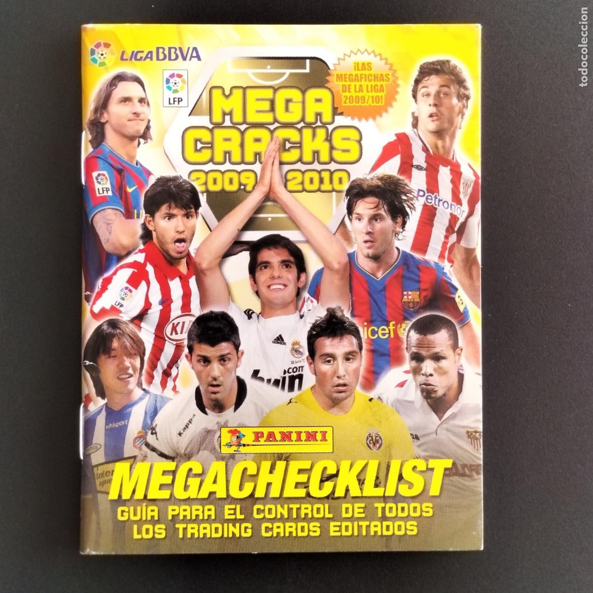 Cromos de F&uacute;tbol: MEGACHECKLIST CHECK LIST LISTA INDICE EQUIPOS CROMOS ALBUM MEGACRACKS LIGA FUTBOL 2009 2010 09 10
