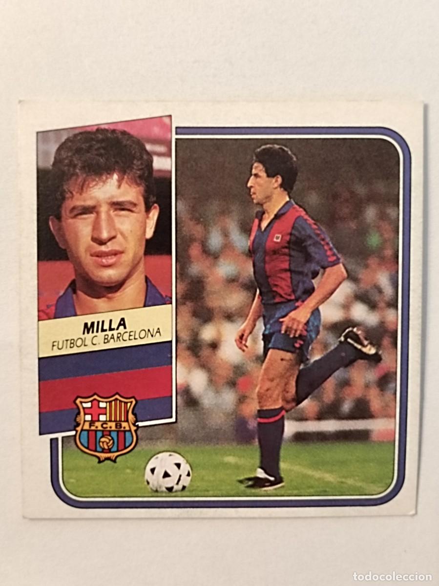 Cromos de F&uacute;tbol: MILLA F.C BARCELONA LIGA 89/90 ESTE