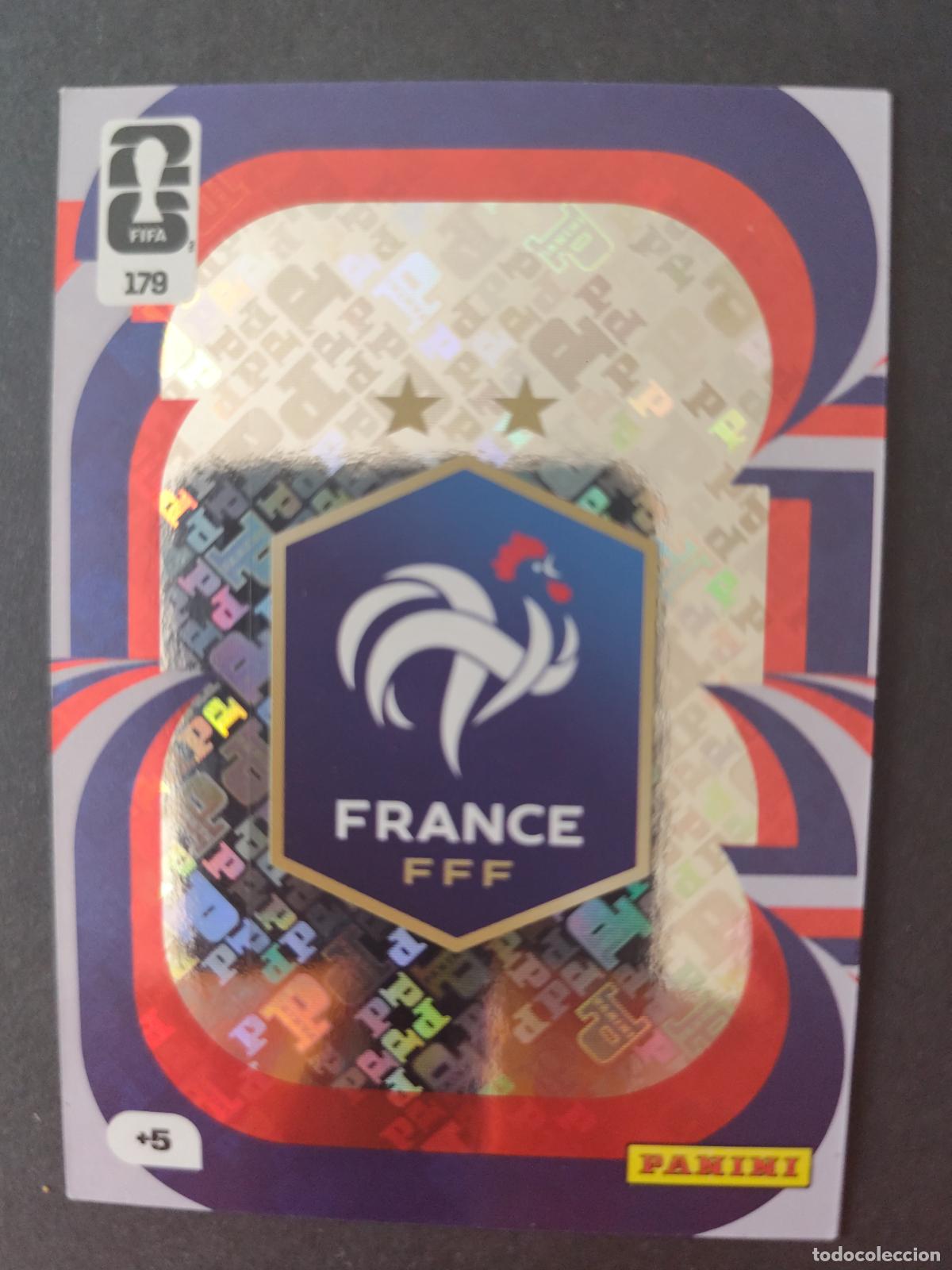 Cromos de F&uacute;tbol: 179 ESCUDO FRANCIA ADRENALYN MUNDIAL FIFA WORLD CUP 2026 PANINI