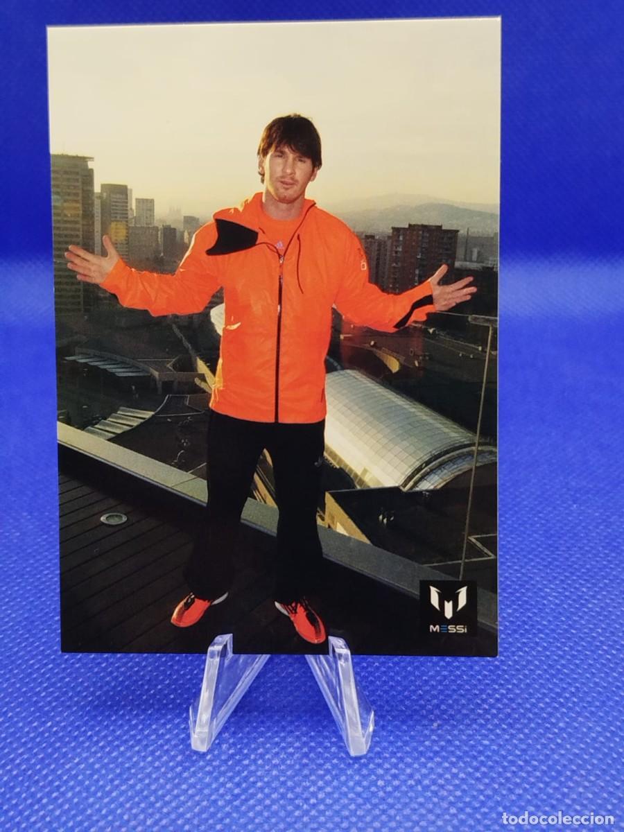 Cromos de F&uacute;tbol: #68 LIONEL MESSI 2013 ICONS OFFICIAL MESSI CARD COLECTION FC BARCELONA