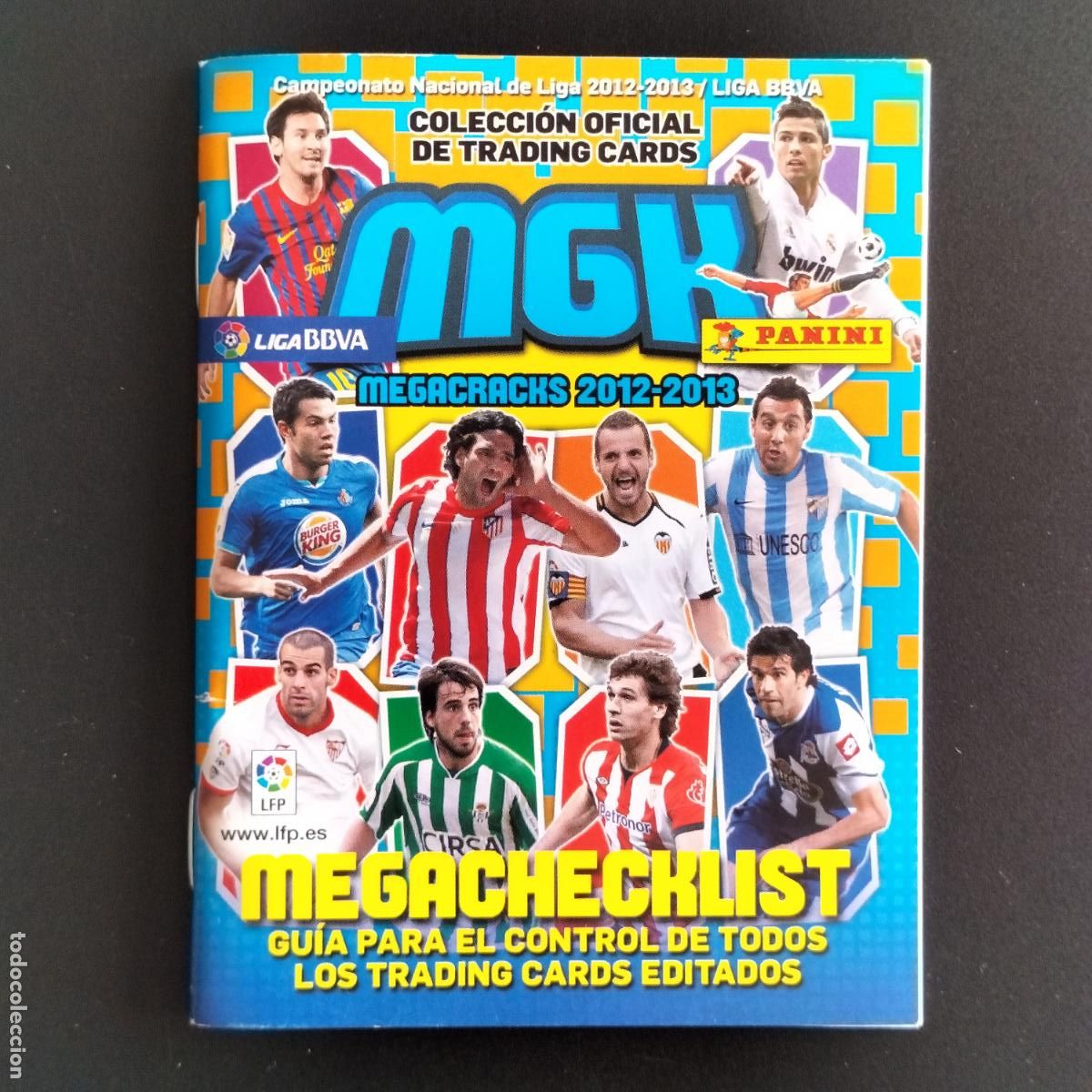 Cromos de F&uacute;tbol: MEGACHECKLIST CHECK LIST LISTA INDICE EQUIPOS CROMOS ALBUM MEGACRACKS LIGA FUTBOL 2012 2013 12 13