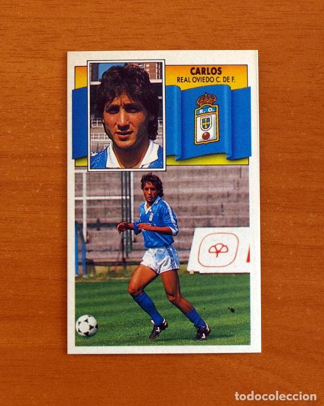 Fu&szlig;ball-Sticker: Real Oviedo - Carlos - Ediciones Este Liga 1990-1991, 90-91 - Nunca pegado