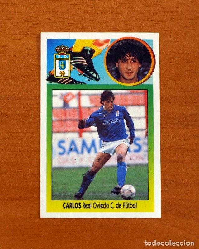 Fu&szlig;ball-Sticker: Real Oviedo - Carlos - Ediciones Este Liga 1993-1994, 93-94 - Adhesivo, nunca pegado
