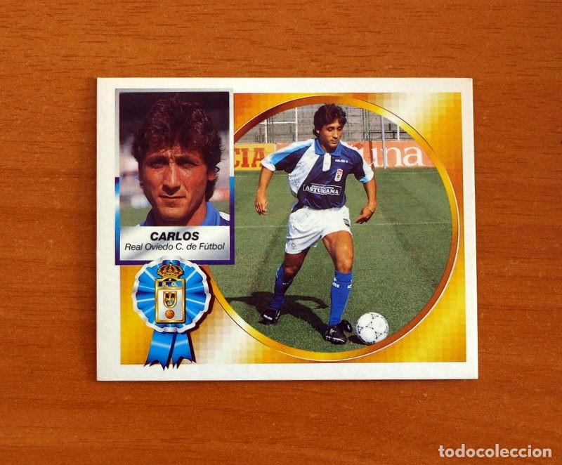 Fu&szlig;ball-Sticker: Real Oviedo - Carlos - Ediciones Este Liga 1994-1995, 94-95 - Nunca pegado