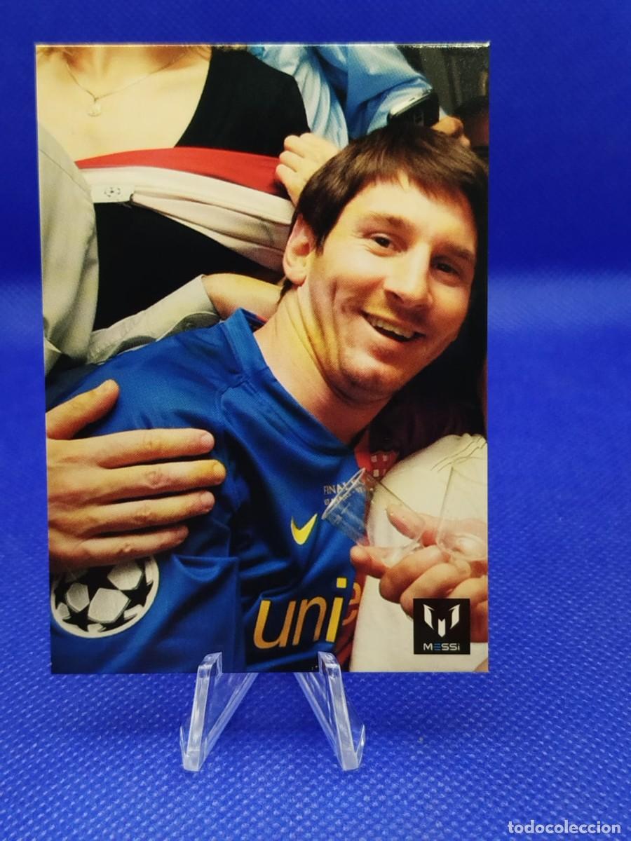 Cromos de F&uacute;tbol: #70 LIONEL MESSI 2013 ICONS OFFICIAL MESSI CARD COLECTION FC BARCELONA