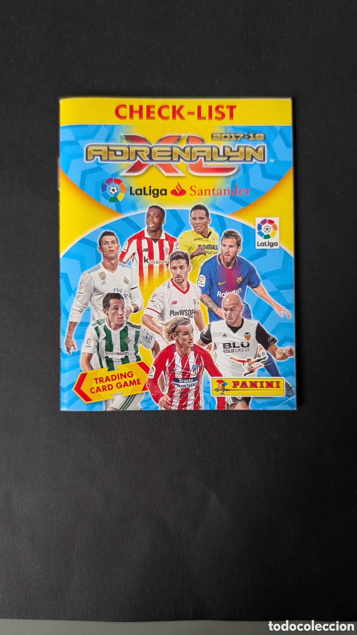 Cromos de F&uacute;tbol: CHECKLIST CHECK LIST ADRENALYN XL LIGA 2017/18 17 18 NUEVO SIN ESCRITOS SIN USO