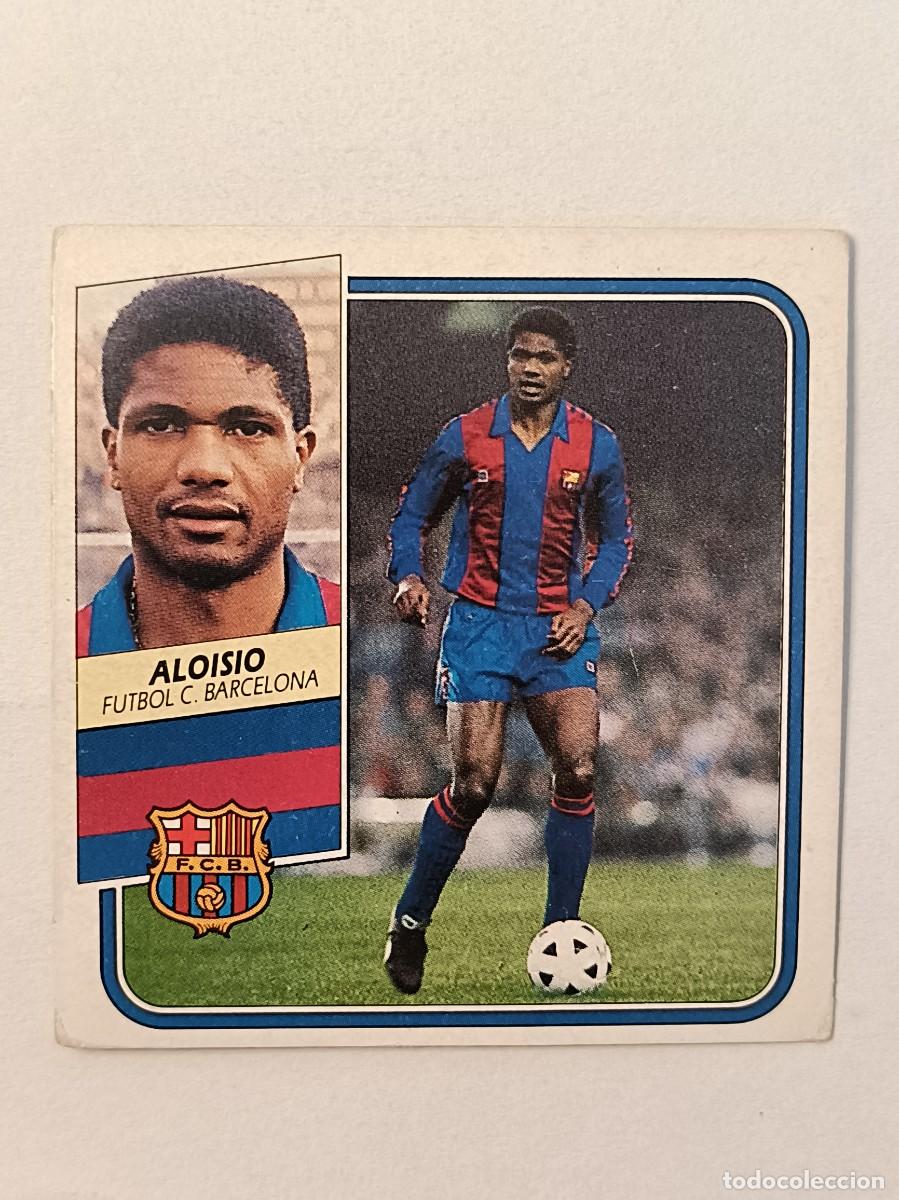 Cromos de F&uacute;tbol: ALOISIO F.C BARCELONA LIGA 89/90 ESTE