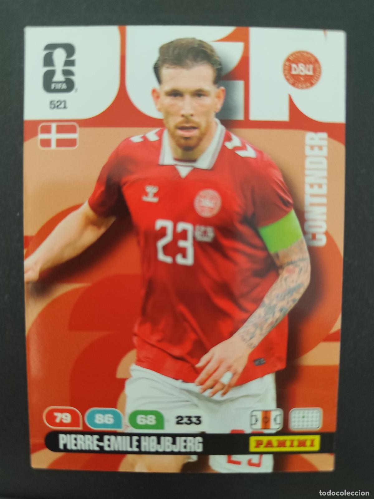 Cromos de F&uacute;tbol: 521 PIERRE-EMILE H&Oslash;JBJERG DINAMARCA ADRENALYN MUNDIAL FIFA WORLD CUP 2026 PANINI