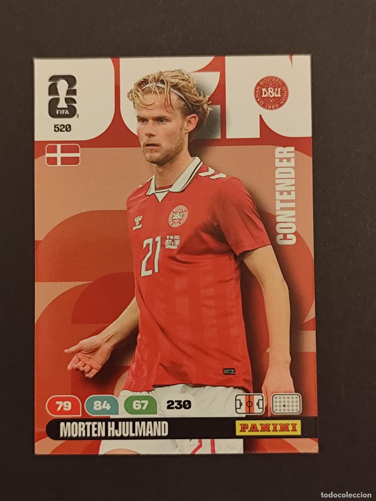 Cromos de F&uacute;tbol: 520 MORTEN HJULMAND DINAMARCA CONTENDERS ADRENALYN MUNDIAL FIFA WORLD CUP 2026 PANINI