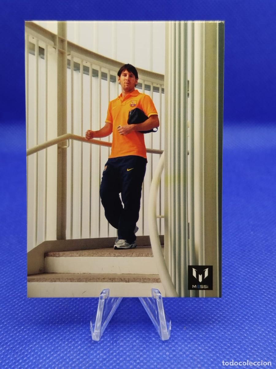 Cromos de F&uacute;tbol: #75 LIONEL MESSI 2013 ICONS OFFICIAL MESSI CARD COLECTION FC BARCELONA