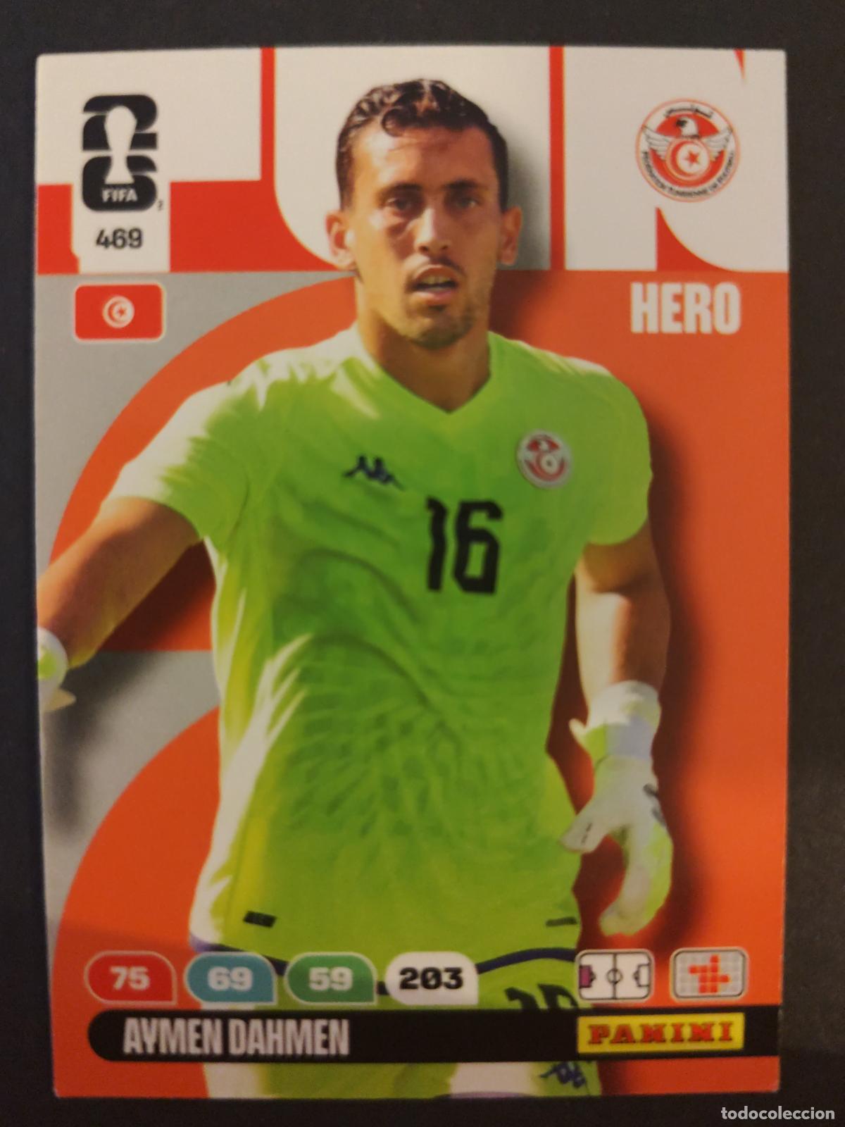 Cromos de F&uacute;tbol: 469 AYMEN DAHMEN T&Uacute;NEZ ADRENALYN MUNDIAL FIFA WORLD CUP 2026 PANINI