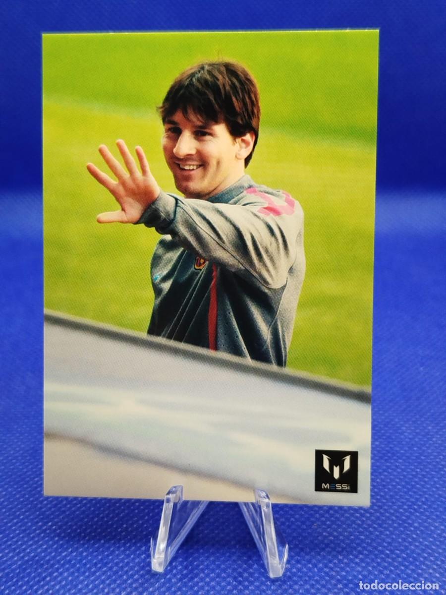 Cromos de F&uacute;tbol: #76 LIONEL MESSI 2013 ICONS OFFICIAL MESSI CARD COLECTION FC BARCELONA