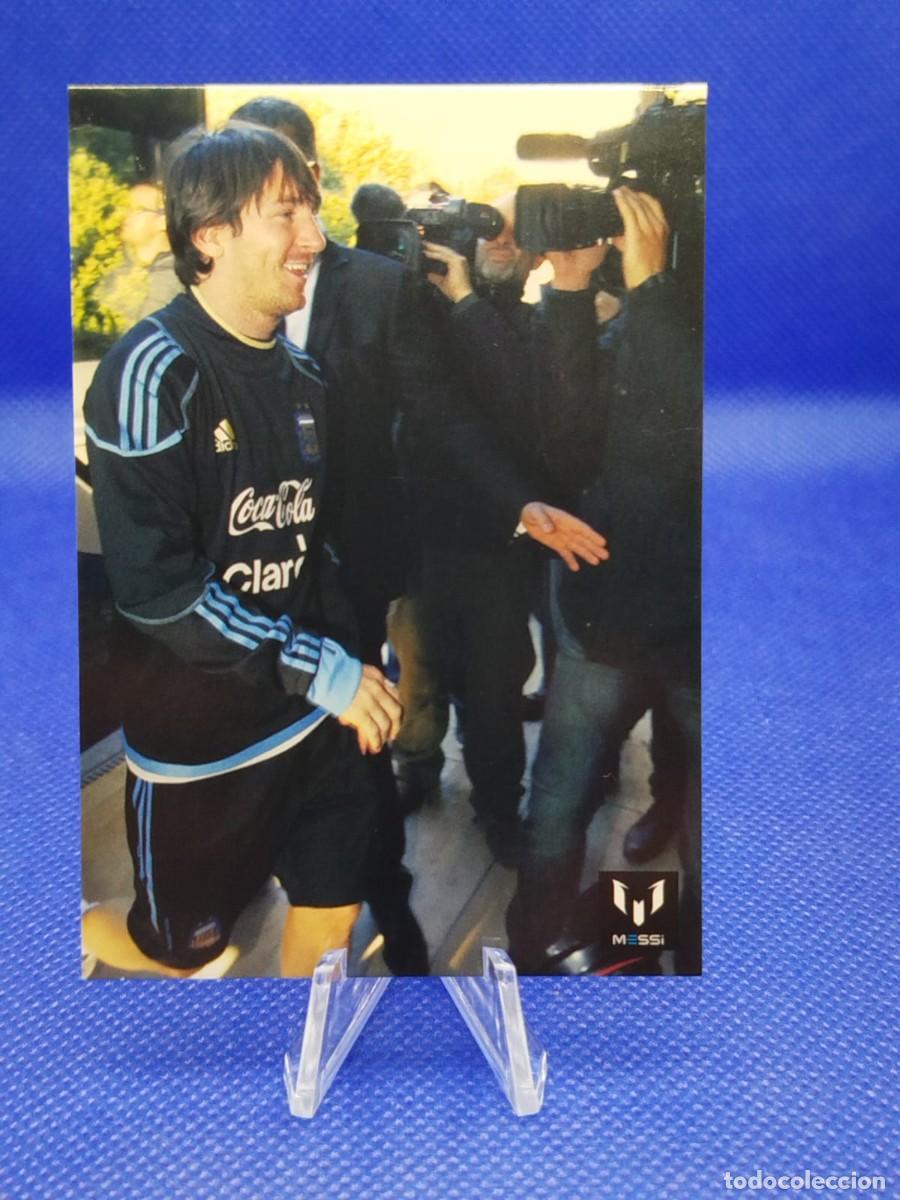 Cromos de F&uacute;tbol: #79 LIONEL MESSI 2013 ICONS OFFICIAL MESSI CARD COLECTION FC BARCELONA