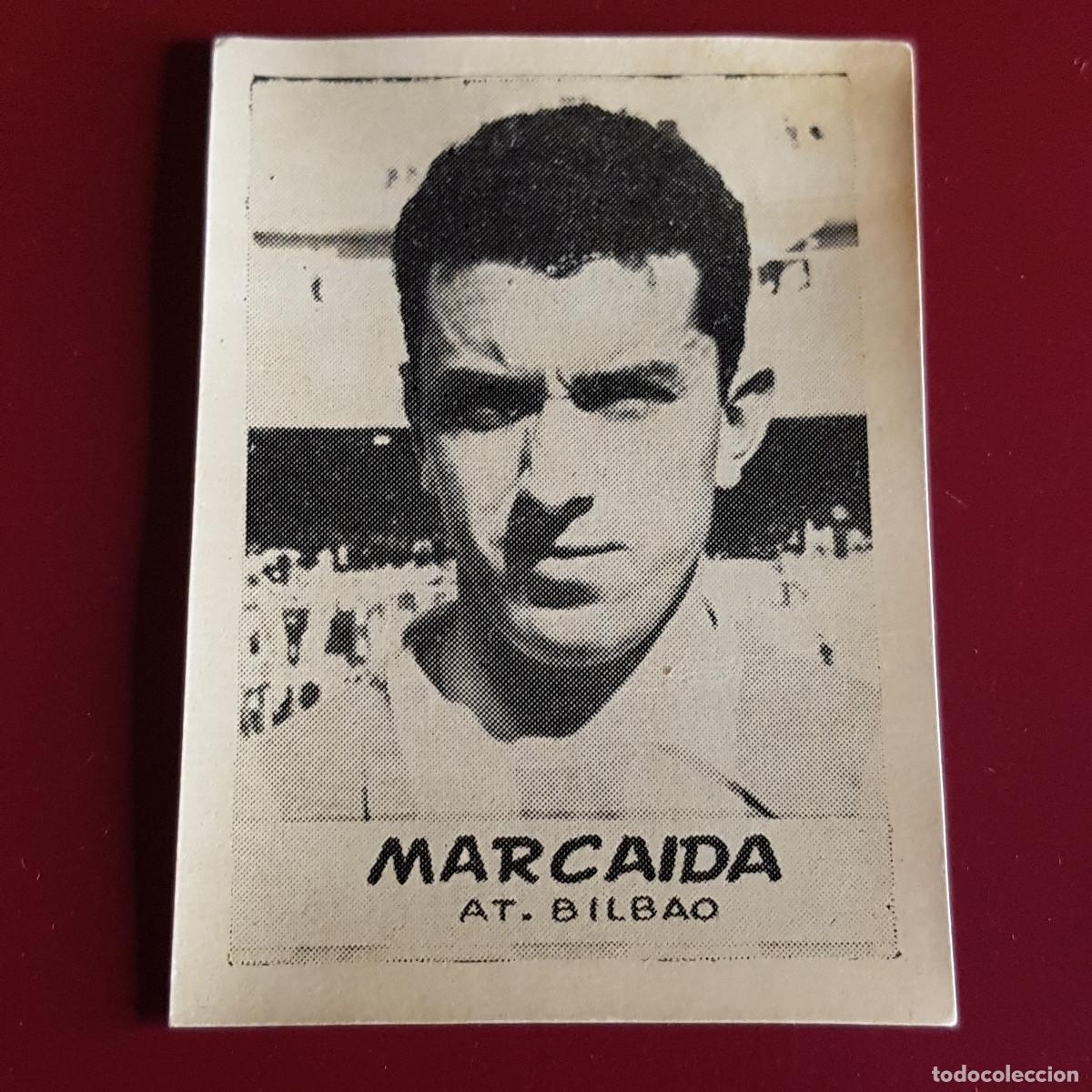 Cromos de F&uacute;tbol: JORNADA DEPORTIVA - FUTBOLISTAS - 1960 1961 - 60 61 - BILBAO - MARCAIDA - NUNCA PEGADO