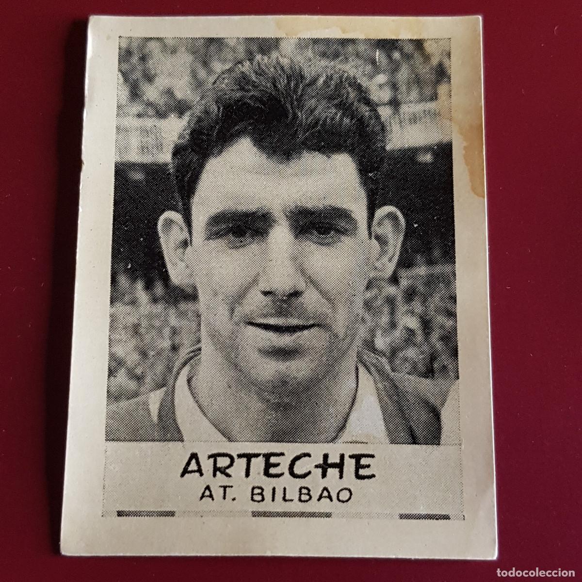Cromos de F&uacute;tbol: JORNADA DEPORTIVA - FUTBOLISTAS - 1960 1961 - 60 61 - BILBAO - ARTECHE - NUNCA PEGADO