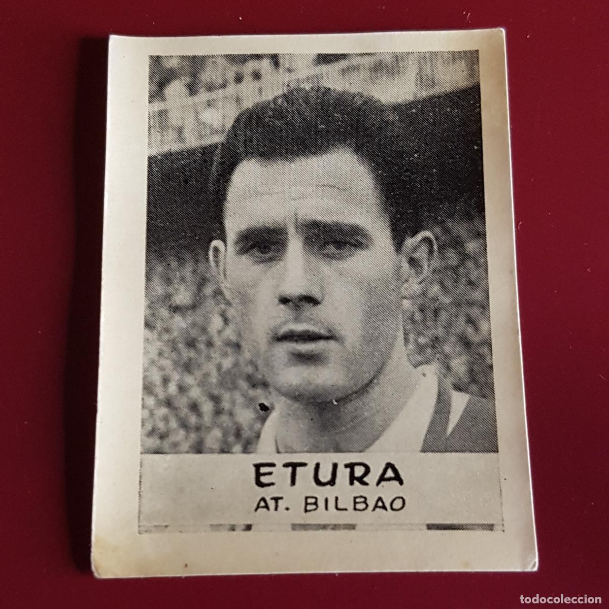 Cromos de F&uacute;tbol: JORNADA DEPORTIVA - FUTBOLISTAS - 1960 1961 - 60 61 - BILBAO - ETURA - NUNCA PEGADO