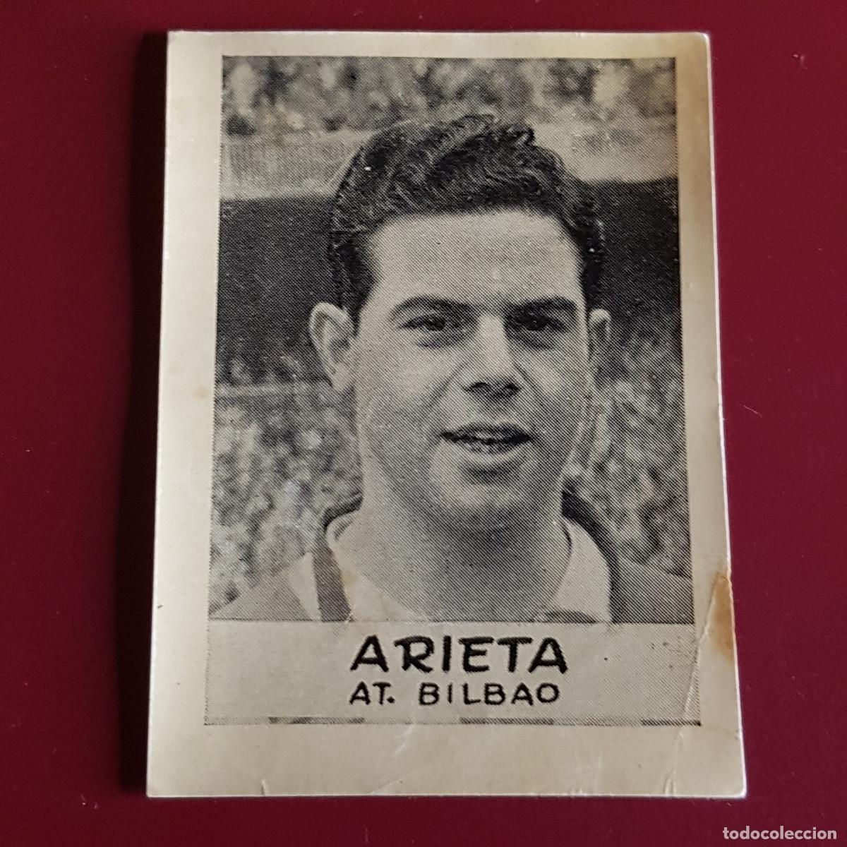 Cromos de F&uacute;tbol: JORNADA DEPORTIVA - FUTBOLISTAS - 1960 1961 - 60 61 - BILBAO - ARIETA - NUNCA PEGADO