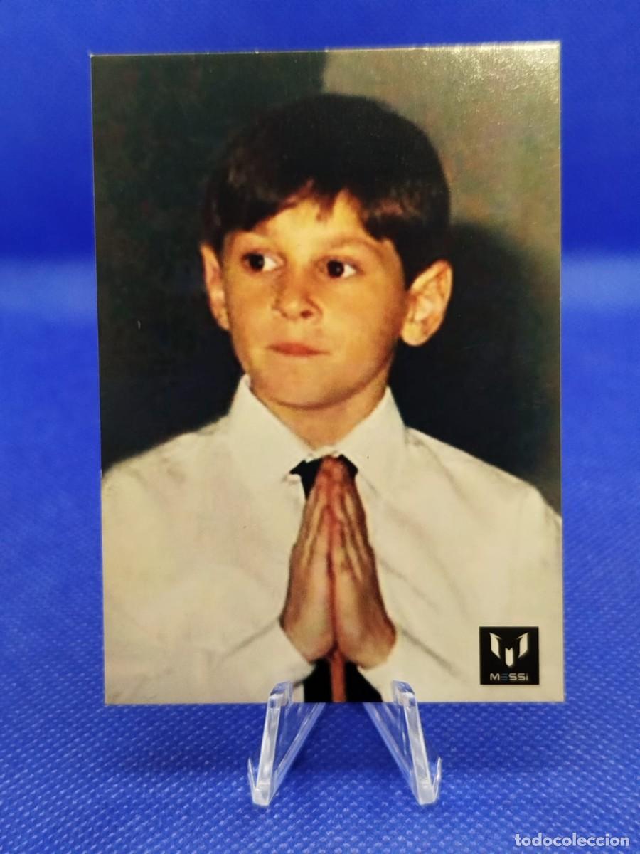 Cromos de F&uacute;tbol: #82 LIONEL MESSI 2013 ICONS OFFICIAL MESSI CARD COLECTION FC BARCELONA