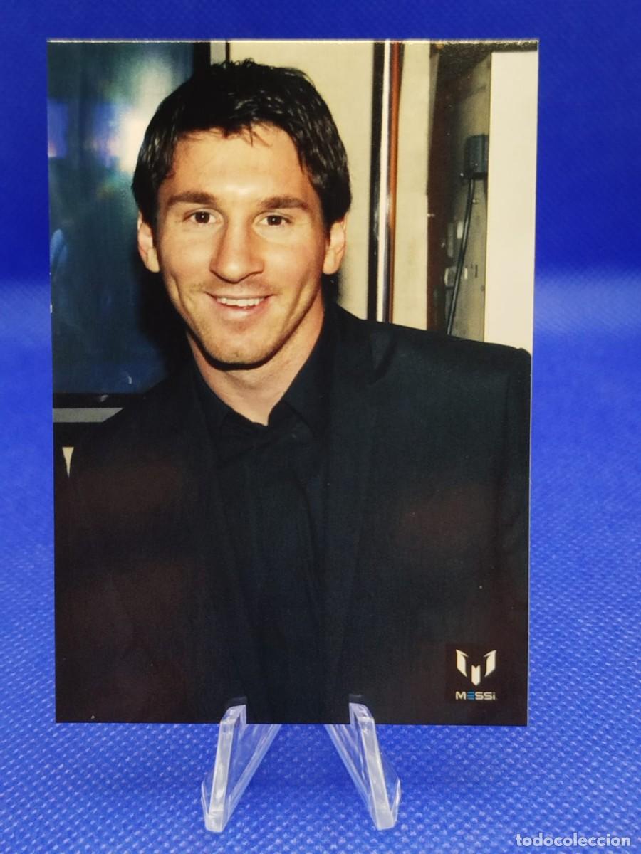 Cromos de F&uacute;tbol: #83 LIONEL MESSI 2013 ICONS OFFICIAL MESSI CARD COLECTION FC BARCELONA