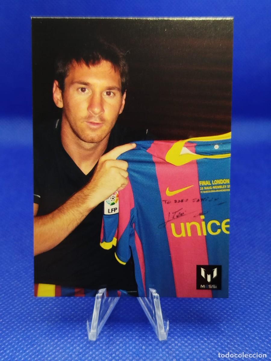 Figurine di Calcio: #90 LIONEL MESSI 2013 ICONS OFFICIAL MESSI CARD COLECTION FC BARCELONA