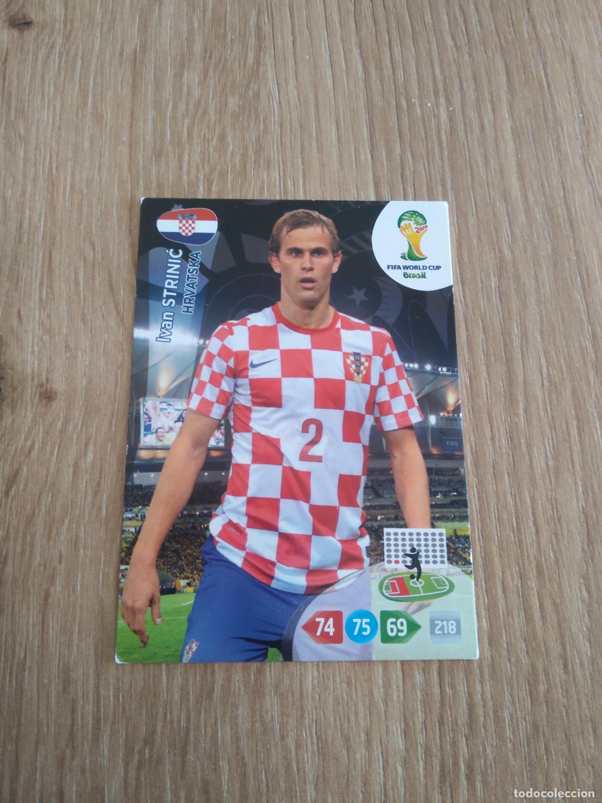 Figurine di Calcio: IVAN STRINIC CROACIA CROMO FUTBOL PANINI ADRENALYN MUNDIAL 2014 WORLD CUP COPA DEL MUNDO