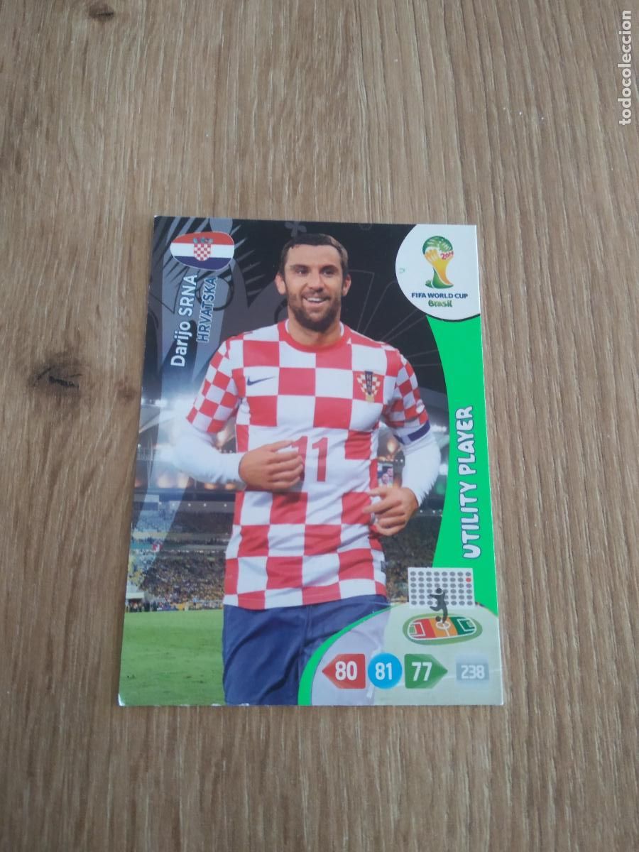 Figurine di Calcio: DARIJO SRNA CROACIA CROMO FUTBOL PANINI ADRENALYN MUNDIAL 2014 WORLD CUP COPA DEL MUNDO