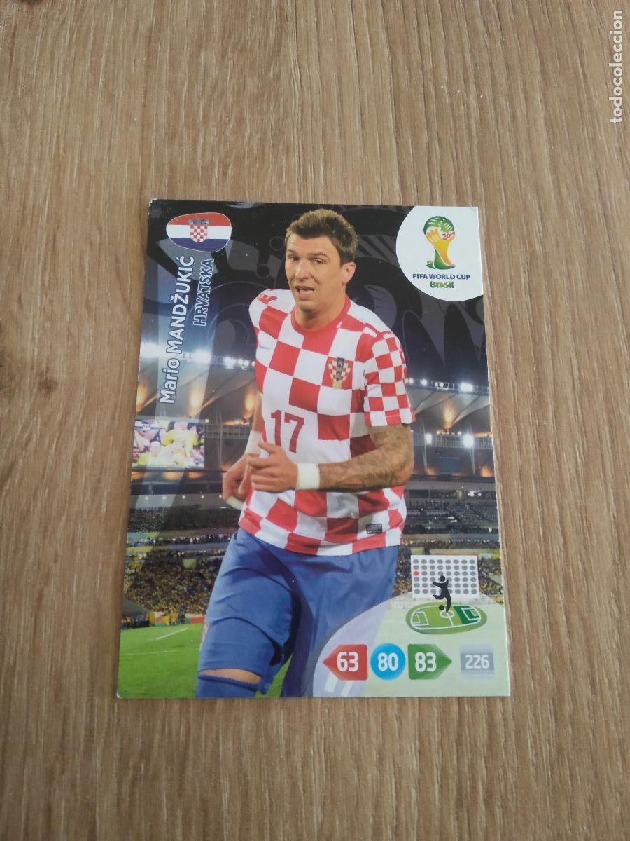 Cromos de Futebol: MANDZUKIC CROACIA CROMO FUTBOL PANINI ADRENALYN MUNDIAL 2014 WORLD CUP COPA DEL MUNDO